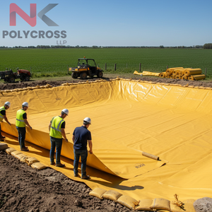 Bâche de protection pour bassin en LDPE, géomembrane pour bassin, revêtement pour bassin pour l'élevage de poissons, l'aquaculture, les réservoirs d'eau et les bassins artificiels - Product Image 3