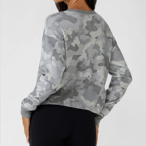 Camisetas de Invierno para Mujer de Alta Calidad, Diseño Vintage, Transpirables, con Estampado Digital, Cuello Alto y Secado Rápido - Product Image 4