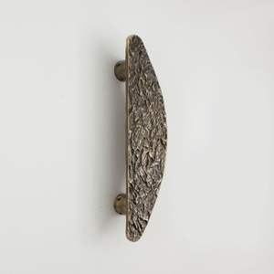 Victorian Elegance Brass Handle Edwardian Style Door Lever Baroque Design Brass Handle Heritage Manor Door Pull - Product Image 1