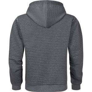 Sweat à capuche décontracté pour homme, en polaire thermique doux et durable, à manches longues, respirant, écologique, avec poche, idéal pour le sport - Product Image 3