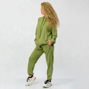 Conjunto Deportivo Holgado para Mujer, Sudadera Oversize y Pantalones Jogger, Ropa Deportiva Cómoda e Informal para Fitness, Gimnasio y Viajes - Product Image 3