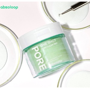[Absoloop] Exfoliating <b>Face</b> Toner Pads Vegan Soothing Pore Care Moisturizing One Shot Toner Pads - Product Image 2