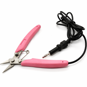 Micro Snipe Nose Chain Nose Pliers Plain Jaws Grounded Permanent Jewelry <b>Welding</b> Tool ZetomedPro - Product Image 1