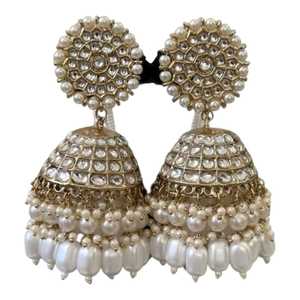 Handmade Pearl Earrings Artificial Elegant Fashion Jewelry <b>Set's</b> Premium Quality OEM Bulk Supplier Daily Wear - Product Image 1