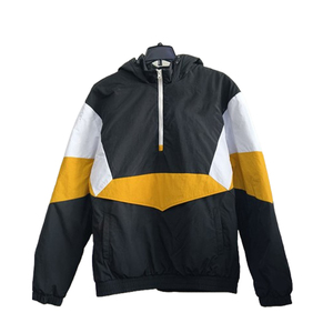 2026 Sportswear Trends Color Block Patch Work Anorak For Outdoor Sports Low MOQ Nylon Windbreaker 1/4 Zip Pullover Gym <b>Jacket</b> - Product Image 6