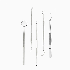 Kit de Instrumentos Dentales de Acero Inoxidable de 5 Piezas Surgiactive Instruments, Incluye Sondas Dentales, Pinzas y Herramientas Eléctricas - Product Image 2