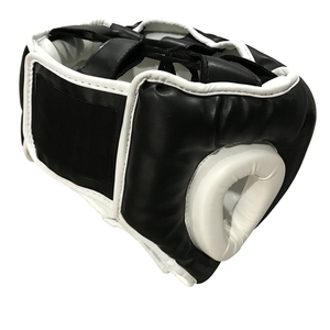 OEM Customized Durable PU Portable Boxing Helmets Training Head Guard Double Visor Face Protector MMA Martial Children Skating - Product Image 5