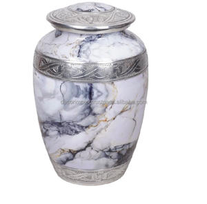 <b>Beautiful</b> Human Durable Quality Lightweight Urn Classic American Style Metal Funeral Urn for Ashes for Memories Memorial Urn - Product Image 3