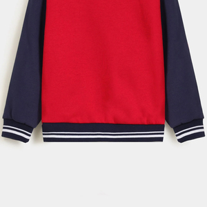 Men's Varsity Jacket New Arrival Custom Logo Embroidered Stand Collar Baseball Bomber College Letterman Style - Product Image 5