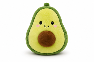 Juguete Masticable para Perros de Felpa Suave Moderno con Forma de Aguacate, Juguete Duradero con Sonido para Aliviar la Ansiedad y para la Dentición de Cachorros - Product Image 1