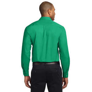 เสื้อเชิ้ตผู้ชายรุ่นล่าสุดปี 2026 แขนยาว สีพื้น ผ้าฝ้าย 100% ทรงปกติ สำหรับใส่ทำงาน ใส่ในโอกาสทางการ  กระดุมทรงแตร ผลิตในปากีสถาน - Product Image 4