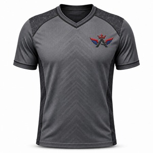 Camiseta de Fútbol Transpirable con Paneles que Absorben la Humedad, Ajuste Atlético, Sublimación Personalizada, Secado Rápido, Ropa Deportiva Ligera de Poliéster - Product Image 1