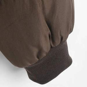 Exclusive Women's Heavy Softshell <b>Winter</b> Cropped Short Bubble Puffer Jacket with Detachable Collar Polyester Filled - Product Image 4