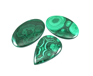 Prix de gros – Cabochon de malachite verte 100 % naturelle, pierre précieuse en vrac du Rajasthan pour la fabrication de bijoux en argent - Product Image 4