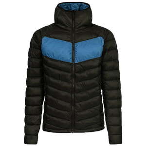 Manteau matelassé en duvet pour homme, imperméable, chaud, doublé de flanelle épaisse, avec capuche amovible, coupe-vent, veste d'hiver - Product Image 6