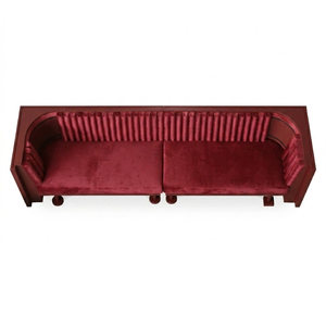 Living Room <b>Sofa</b> Furniture Made Of Solid Teak Wood And Thick Foam Layers And Smooth Fabric Modern And Stylish Design - Product Image 3