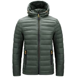Chaqueta de Plumón Personalizada para Hombre, Abrigo Cálido de Invierno, Suministro de Fábrica al por Mayor - Product Image 2