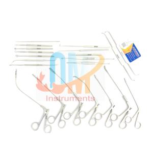 OMI Healthcare Supply, marque OldMed, ensemble A+ d'instruments chirurgicaux endoscopiques réutilisables en acier inoxydable de qualité médicale, ISO/CE - Product Image 1