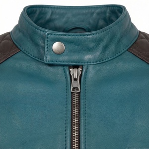 Veste de moto en cuir véritable pour homme de qualité supérieure, nouvelle arrivée, vestes de moto d'hiver, protections amovibles, personnalisables - Product Image 4