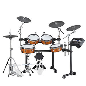 ชุดกลองไฟฟ้า Yamaha DTX8K-M รุ่นใหม่ พร้อมแผ่นกลองตาข่ายลายไม้ และโมดูลกลอง DTX-PRO รองรับ OEM/ODM รับประกัน 3 ปี - Product Image 2