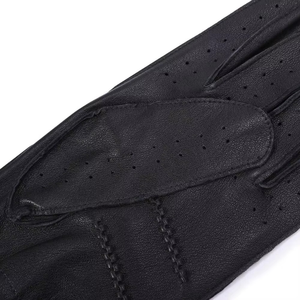 Wholesale Custom Design Breathable Leather Driving Gloves Factory-Made Lightweight Wrist-Length Retro Style Eco-Friendly - Product Image 6