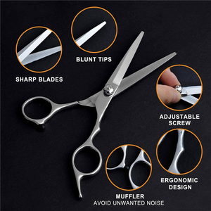 Tijeras de Peluquería Profesionales de Acero Inoxidable, Tijeras para Cortar Cabello para Diestros, Gran Venta - Product Image 4