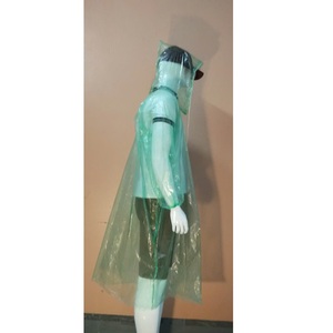 Meilleure Vente Vietnam Usage Grossiste Imperméable Temporaire Jetable en Plastique PE Coloré pour une Seule Personne Faible MOQ - Product Image 1