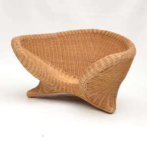 เก้าอี้โยคะทำมือ แข็งแรง ทนทาน เป็นมิตรกับสิ่งแวดล้อม ทำจากหวาย พร้อมพนักพิง เก้าอี้ธรรมชาติสำหรับโยคะ ขายส่ง - Product Image 3