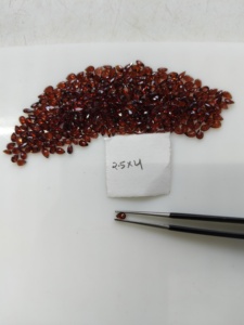 Granate Rojo Natural 4x2.5MM Corte Pera, Gema Suelta de la Mejor Calidad para Joyería - Product Image 3
