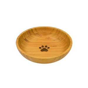 Bol d'alimentation pour chien et chat en bois écologique - Product Image 4