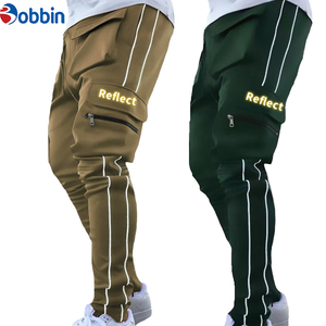 BOBBIN INDUSTRIES Men's Casual Winter Sweatpants 100% Cotton Fleece <b>Elastic</b> Waist Breathable Quick Dry Anti-Pilling Pants - Product Image 2