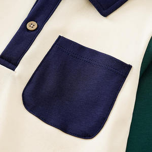 Camiseta Polo de Manga Larga para Niños, Primavera-Otoño 2026, Informal y Deportiva, de Algodón, Fabricada por TRIOTAKE INDUSTRY (OEM) - Product Image 2