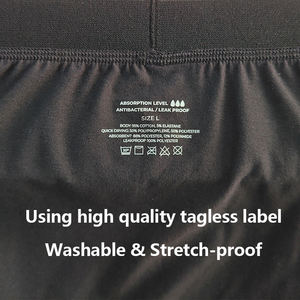 Finetoo 2024 S-XXL Tallas Grandes para Mujer, Bragas Menstruales de Cintura Alta, Transpirables, de Punto Sólido, de Algodón y Elastano, de 5 Capas, a Prueba de Fugas - Product Image 5