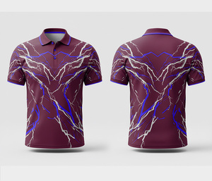 Full Sublimation Polo Shirt – High Performance Athletic Wear for Men Women Youth Quick-Dry Dry-Fit Active Polo - Product Image 6