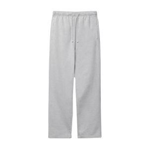 Pantalones de chándal de pana rectos acampanados de estilo urbano casual para hombre con logotipo personalizado, cintura media, de secado rápido - Product Image 1