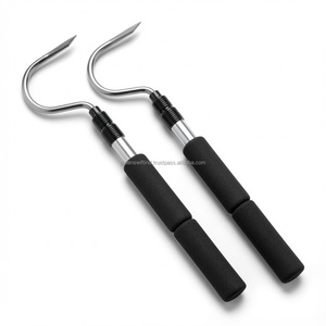 Pince à serpents professionnelle améliorée, pliable, robuste, écologique, en acier inoxydable léger, pour la capture de reptiles et de serpents à sonnette - Product Image 3