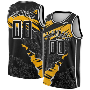 Camiseta de Baloncesto Personalizada al por Mayor 2026 para Adultos, 100% Poliéster, Secado Rápido, Transpirable, MOQ 8 Piezas, Colores y Tallas Personalizables, Diseño Digital - Product Image 5
