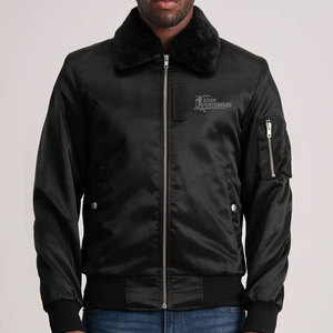 Chaqueta de Satén para Hombre de Alta Calidad, Diseño Personalizado, Venta al Por Mayor, Chaquetas de Invierno Hechas con el Mejor Material - Product Image 1