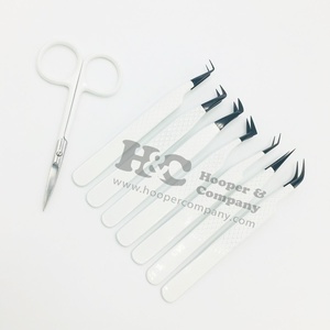 แหนบต่อขนตาแบบมืออาชีพ ผลิตจากสแตนเลสอย่างยั่งยืน ทนทาน แม่นยำ ปลายหยักเรียบเนียน - Product Image 6