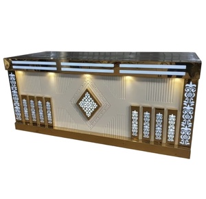 Muebles de Barra Resistentes al Agua, Ecológicos, Duraderos, Multifuncionales, de Uso Comercial, Plegables y Ajustables de Madera - Product Image 4