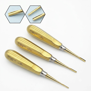 Elevadores Dentales Coupland de 2mm, 3mm y 4mm con Punta Plana Recta para Extracción Dental - Product Image 1