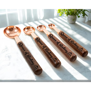Latest Design Stylish Copper Made <b>Measuring</b> <b>Cups</b> And Spoon <b>Set</b> Budget Friendly Kitchenware And Baking Essentials In Low Price - Product Image 5