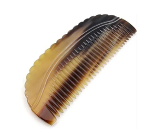 หวีเขาควายยอดนิยม หวีแปรงเคราแบบพกพา หวีเขาควายอินเดียขายดีอันดับต้นๆ - Product Image 2