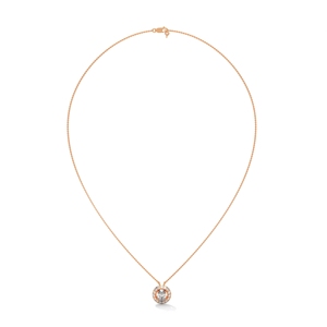 Le Pendentif Ovale Éternel Halo - Product Image 3
