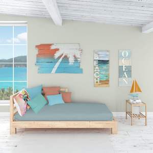 Bouledogue français Hippie Dawg oeuvre taie d'oreiller décorative légère et Super douce facile d'entretien taille Standard jeter oreiller - Product Image 5