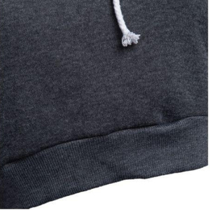 Vente en gros de sweat-shirts à capuche pour femmes, style streetwear, tissu respirant en polyester/coton, manches longues, tissu polaire - Product Image 4