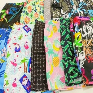 Shorts de Playa de Verano de Algodón Impresos en 3D, Elásticos en 4 Direcciones, Estilo Casual, Shorts de Baño para la Temporada de Primavera y Verano - Product Image 1