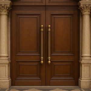 Decorative Traditional <b>Brass</b> <b>Door</b> Pull Handle Bar Hardware <b>Door</b> Furniture Pull handle Classic Design Durable Antoque Finished - Product Image 1