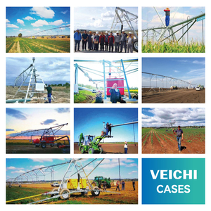 Système d'irrigation à pivot central VEICHI Solar 10HA 16 20 Hectares <span class=keywords><strong>40</strong></span> 50 HA <span class=keywords><strong>150</strong></span> HA avec buse pour zones isolées et reculées - Product Image 3