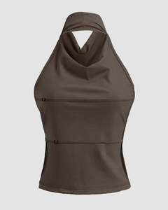 Top Corto de Moda al por Mayor para Mujer, Estilo Veraniego, Ajustado al Cuerpo, Perfecto para Uso Casual, Básico pero de Alta Calidad - Product Image 5